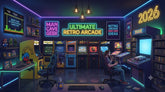 Gaming Room Ideas for 2026: How to Build the Ultimate Retro Arcade Man Cave