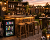 Best Garden Bar Ideas for the UK in 2026: From Pallet Home Bar Tables to Full-On Pub Sheds
