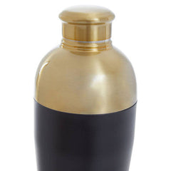 Mixology Gold Finish And Black Cocktail Shaker