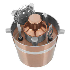 Mixology 7 Piece Bar Set in Rose Gold Finish