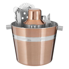 Mixology 7 Piece Bar Set in Rose Gold Finish