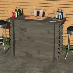 Rustic Wooden Interlock Bar