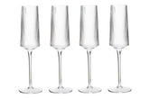 Eldon Set of Four Ribbed Champagne Glasses MOB