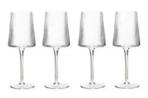 Eldon Set of Four Ribbed Wine Glasses MOB