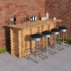 Large Wooden Interlock Bar