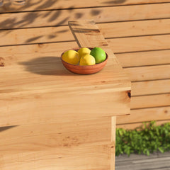 Compact Rustic Wooden Pallet Garden Bar & Pub Shed