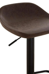 Dalston Set Of Two Mocha Bar Stools