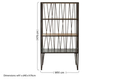 New Foundry 4 Tier Shelf Unit