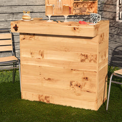 Rustic Wooden Pallet Garden Bar & Pub Shed (100cm)