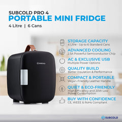 Subcold Pro 4L Mini Fridge