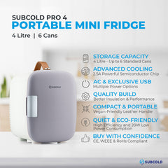 Subcold Pro 4L Mini Fridge