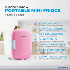 Subcold Pro 4L Mini Fridge