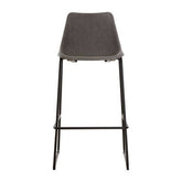 Dalston Ash Bar Chair With Angled Legs