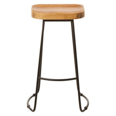 Lyon Oak Wood Bar Stool