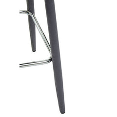 Warren Grey Velvet Bar Chair