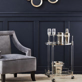 Oria Round 2 Tier Drinks Trolley