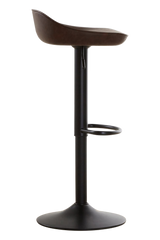 Dalston Set Of Two Mocha Bar Stools