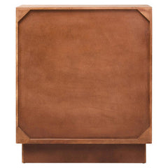 Sangar Two Door Mango Wood Carved Cabinet