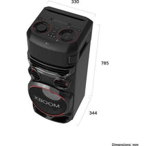 LG XBOOM RNC7 Bluetooth Megasound Party Speaker for Man Caves and Games Rooms