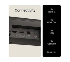 LG US77TY SOUNDBAR HOME CINEMA 3.1.3 WIRELESS SUBWOOFER 4K 400W DOLBY ATMOS HDMI