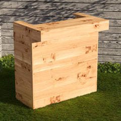 Rustic Wooden Pallet Garden Bar & Pub Shed (100cm)