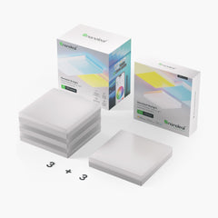 Nanoleaf Skylight Starter Kit (6-Pack) | Smart Ceiling Lights for Man Caves, Basements & Games Rooms