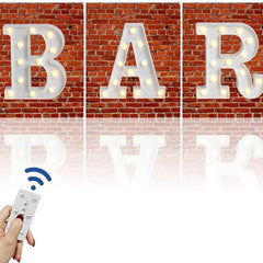 LED BAR Sign - Marquee Letter Lights