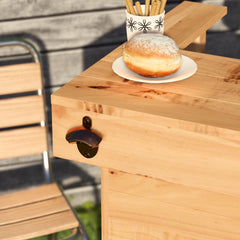 Rustic Wooden Pallet Garden Bar & Pub Shed (100cm)