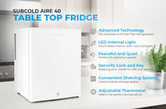 Subcold Aire40 LED Mini Fridge
