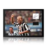 Alan Shearer Signed Newcastle United Cut Iconic Frame