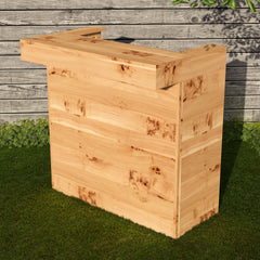 Rustic Wooden Pallet Garden Bar & Pub Shed (100cm)
