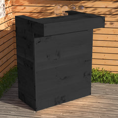 Compact Rustic Wooden Pallet Garden Bar & Pub Shed