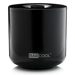 Barcool 4L Ice Bucket Round - Black