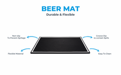 Barcool Rubber Bar Mat - Black