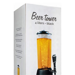 Beer Tower Beer Dispenser with Ice Cooler
