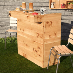 Rustic Wooden Pallet Garden Bar & Pub Shed (100cm)