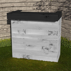 Rustic Wooden Pallet Garden Bar & Pub Shed (100cm)