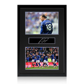 Jack Grealish Signed Everton Plaque Iconic Frame