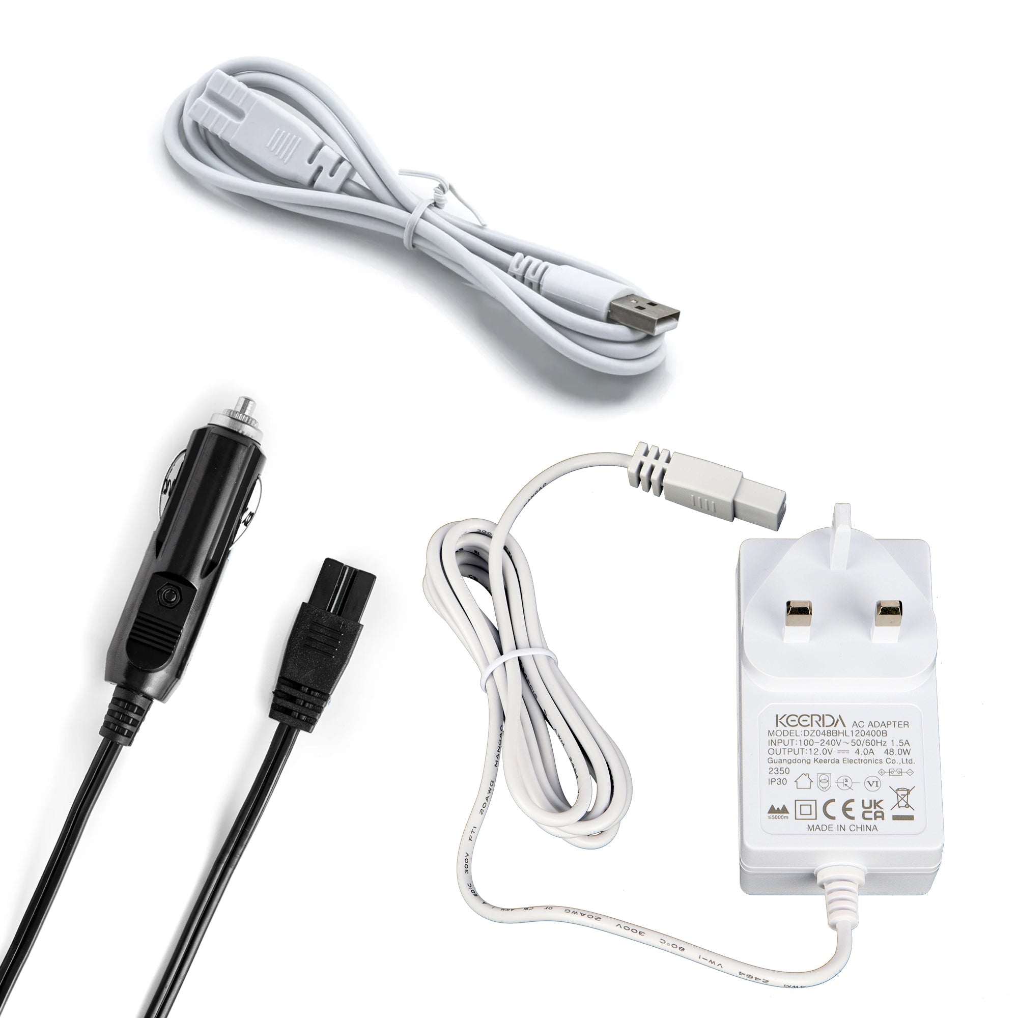 Replacement power adapters and cables for Subcold mini fridges
