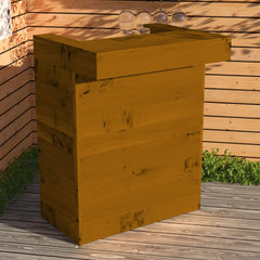 Compact Rustic Wooden Pallet Garden Bar & Pub Shed