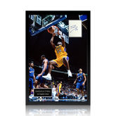 Shaquille O'Neal Signed Index Card Iconic Frame