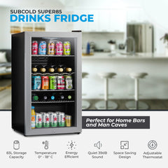 Subcold Super 85 LED Beer Fridge