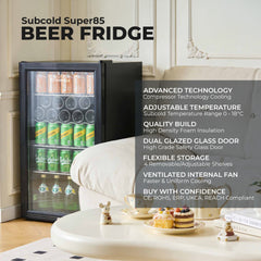 Subcold Super 85 LED Beer Fridge