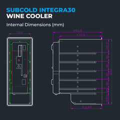 Subcold Integra30 Integrated Wine Cooler
