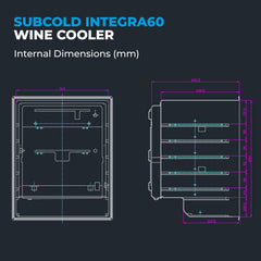 Subcold Integra60 Integrated Wine Cooler