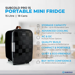 Subcold Pro 15L Mini Fridge