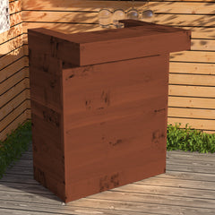 Compact Rustic Wooden Pallet Garden Bar & Pub Shed