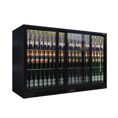Empire Triple Door 330L Bottle Cooler – B Energy Rated Sliding Door Commercial Back Bar Fridge | CL-320S