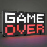 8-Bit Pixel Game Over Light
