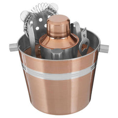 Mixology 7 Piece Bar Set in Rose Gold Finish